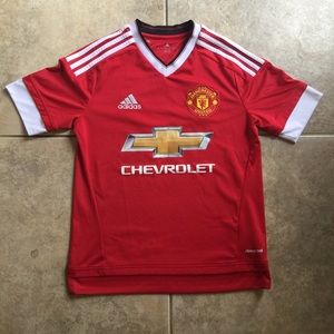Manchester United Adidas Youth Jersey